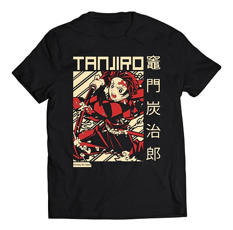 Polera Demon Slayer Tanjiro Attack | Anime Japonés