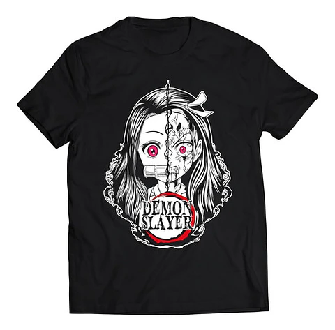 Polera Demon Slayer Nezuko Doble | Anime Japonés