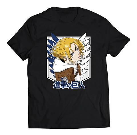 Polera Shingeki No Kyojin Annie Leonhart | Anime Japonés