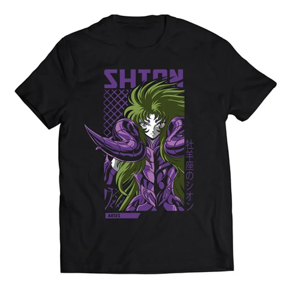 Polera Saint Seiya - Shion | Anime Japonés 1