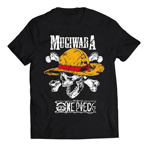 Polera One Piece One Mugiwara | Anime Japonés