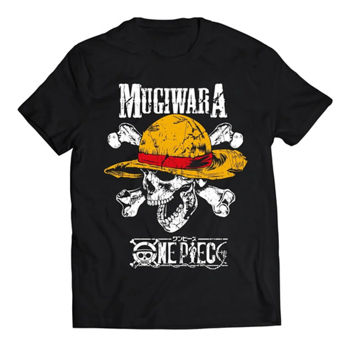 Polera One Piece One Mugiwara | Anime Japonés 1