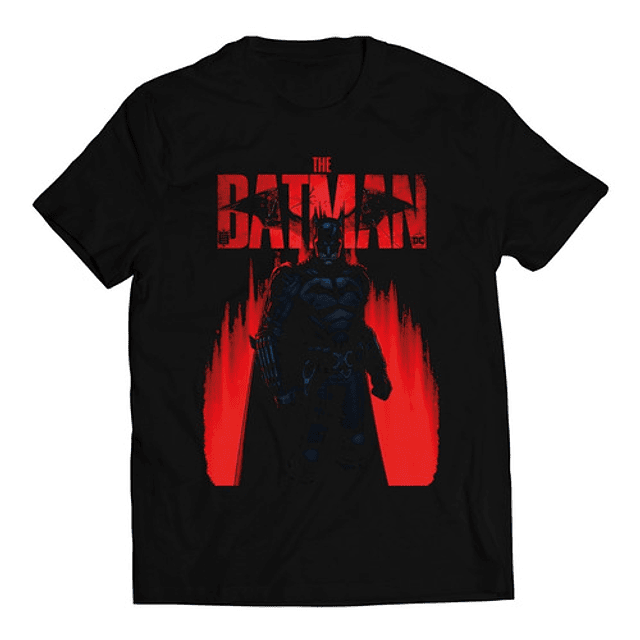 Polera Dc - Batman Comic Cover Red