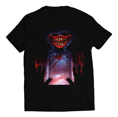 Polera Poppy Playtime Huggy Wuggy 3 | Ropa Gamer