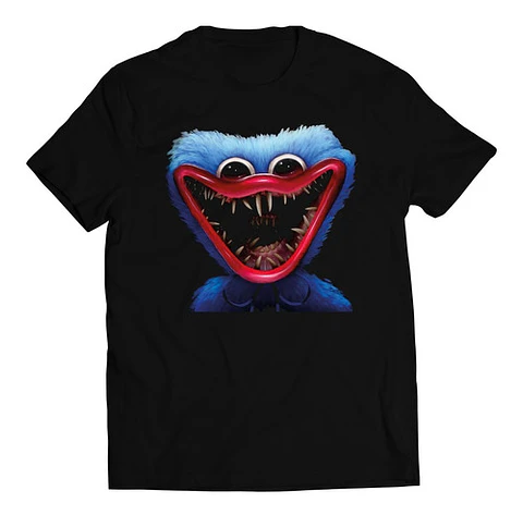 Polera Poppy Playtime Huggy Wuggy 1 | Ropa Gamer