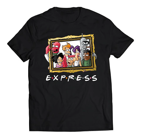 Polera Series - Futurama Express | Estilo Exclusivo