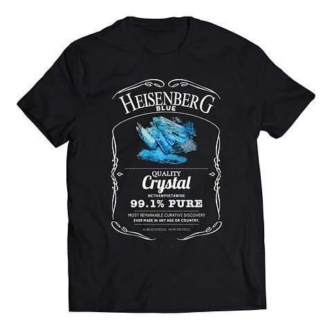 Polera Series - Breaking Bad Heisenberg Quality Crystal | Estilo Exclusivo