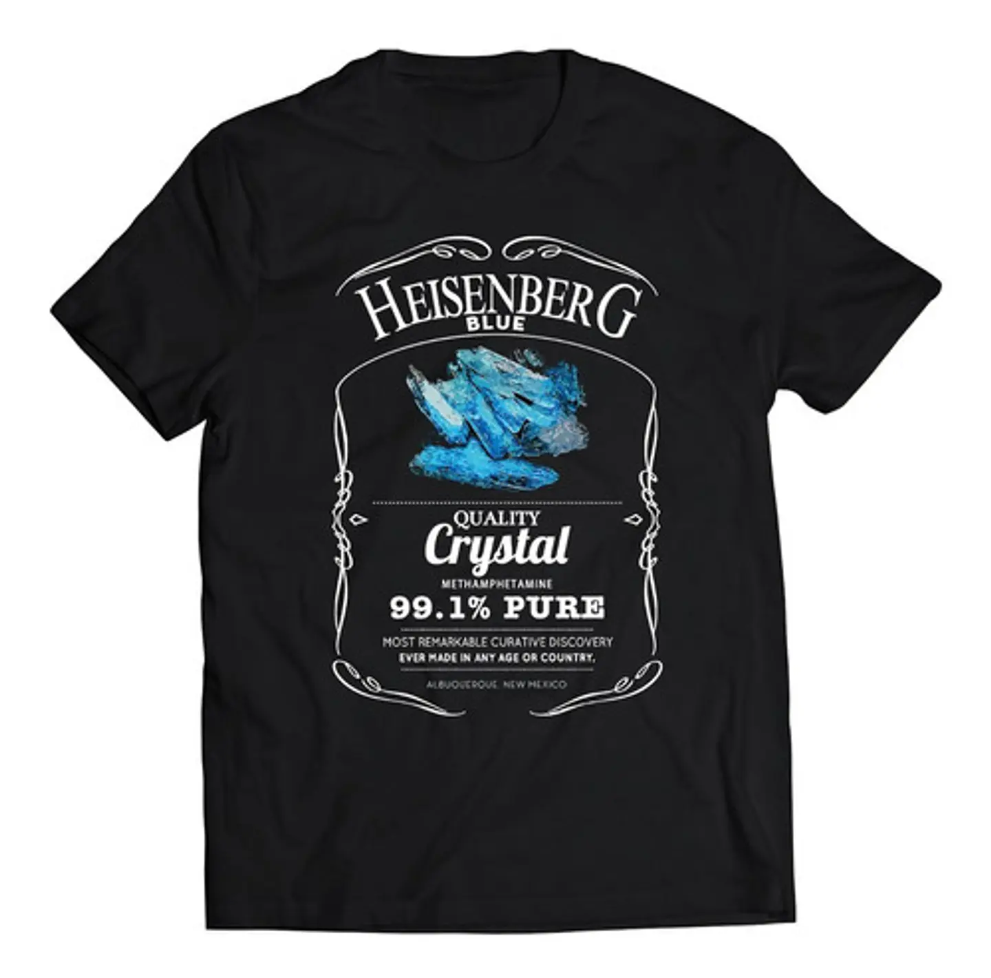 Polera Series - Breaking Bad Heisenberg Quality Crystal | Estilo Exclusivo 1