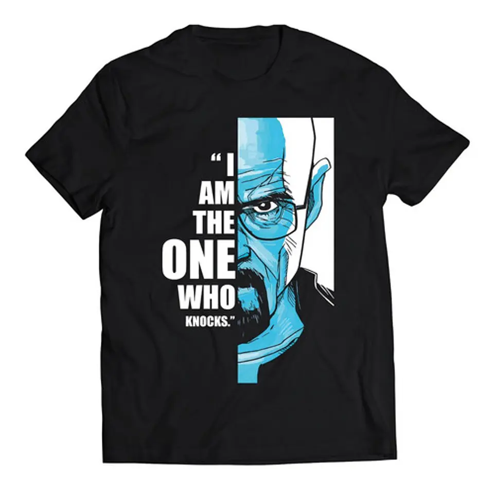 Polera Series - Breaking Bad I Am The One Who Knocks | Estilo Exclusivo 1
