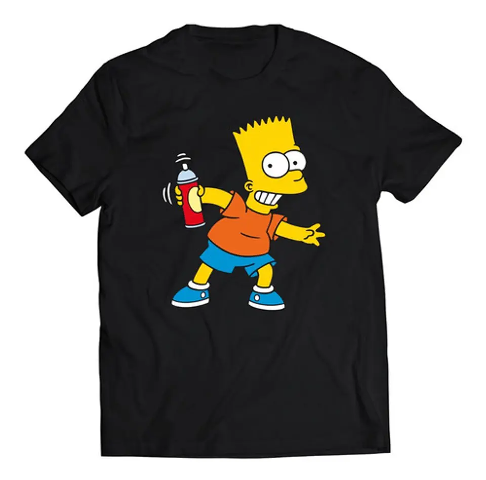 Polera Los Simpsons - Bart Spray | Estilo Exclusivo 1