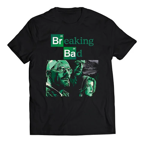 Polera Series - Breaking Bad Walter, Skyler, Hank | Estilo Exclusivo