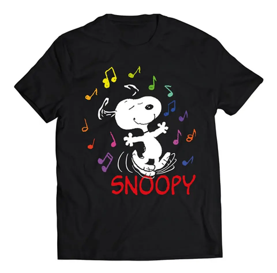 Polera Series  - Peanuts Snoopy Dance | Estilo Exclusivo 1
