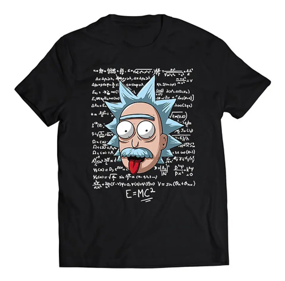 Polera Series  - Rick & Morty Math | Estilo Exclusivo 1