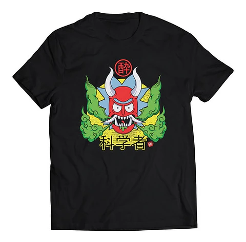 Polera Series  - Rick & Morty Mascara | Estilo Exclusivo