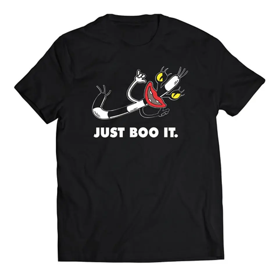 Polera Series - Monstruos De Verdad Oblina Just Boo It | Estilo Exclusivo 1