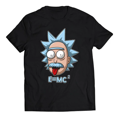 Polera Series  - Rick & Morty Einstein | Estilo Exclusivo