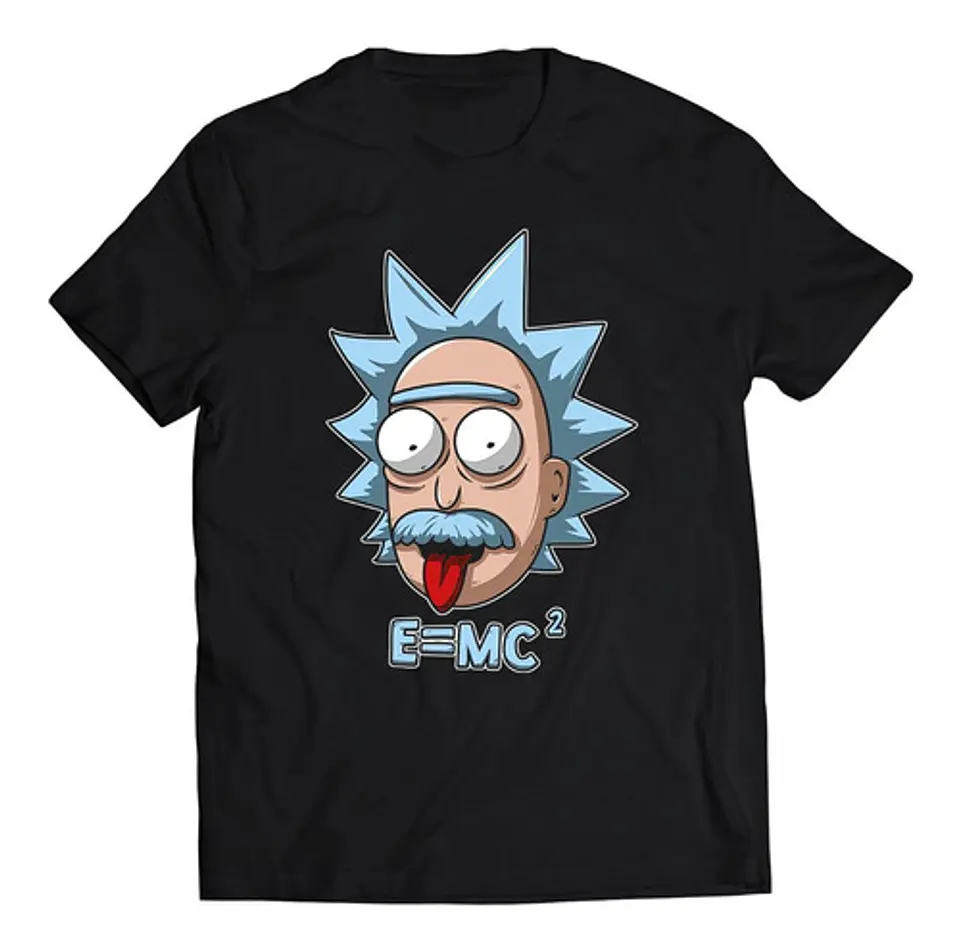 Polera Series  - Rick & Morty Einstein | Estilo Exclusivo 1