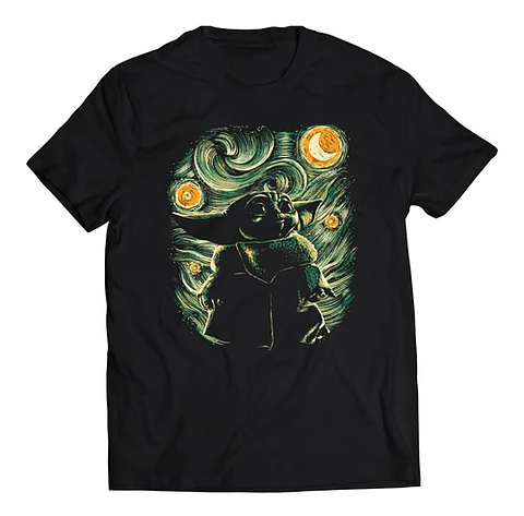 Polera The Mandalorian - Baby Yoda Arte | Estilo Exclusivo