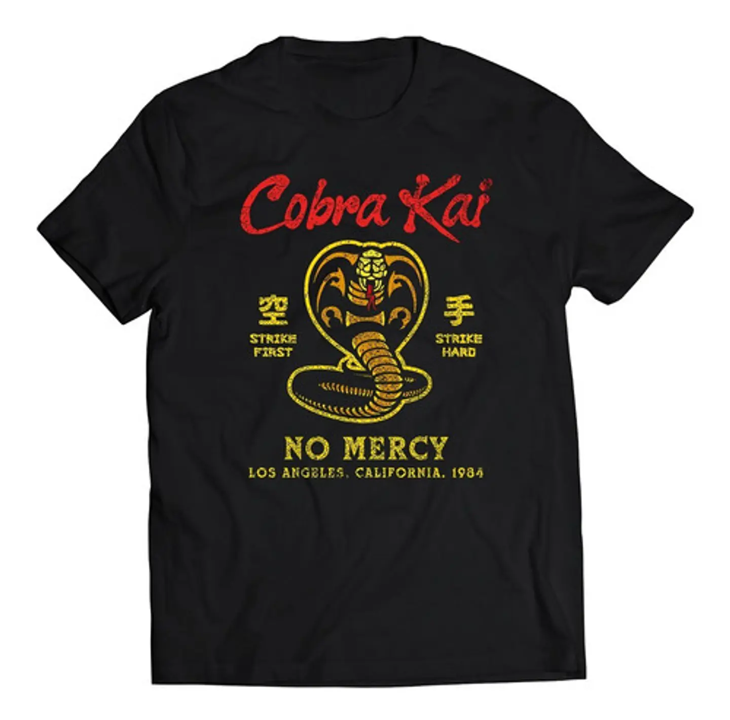 Polera Cobra Kai - No Mercy Cobra | Estilo Exclusivo 1