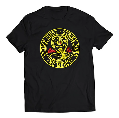 Polera Series - Cobra Kai Logo Circular | Estilo Exclusivo