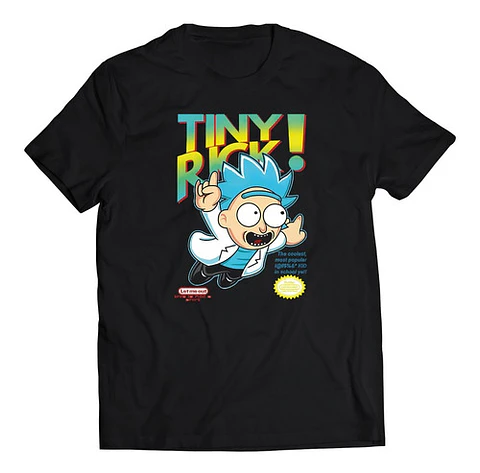 Polera Rick & Morty - Tiny Rick | Estilo Exclusivo