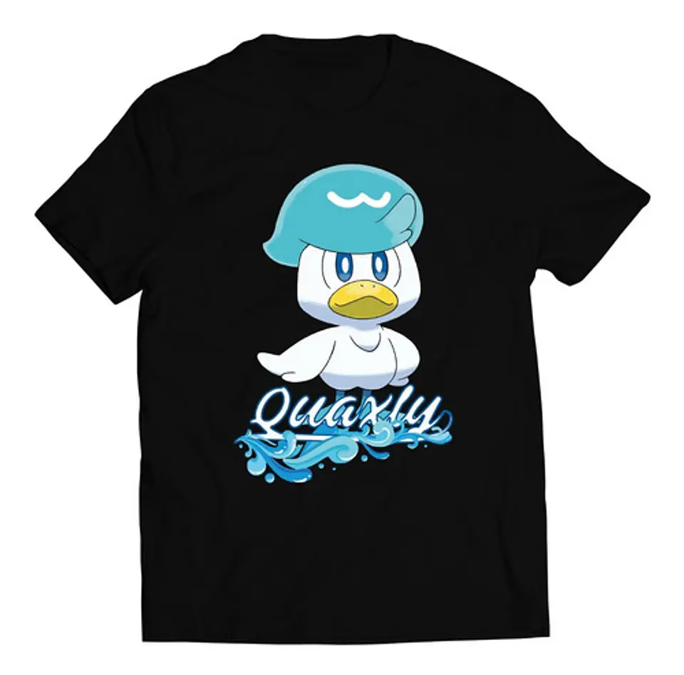Polera Pokémon Quaxly | Ropa Gamer 1