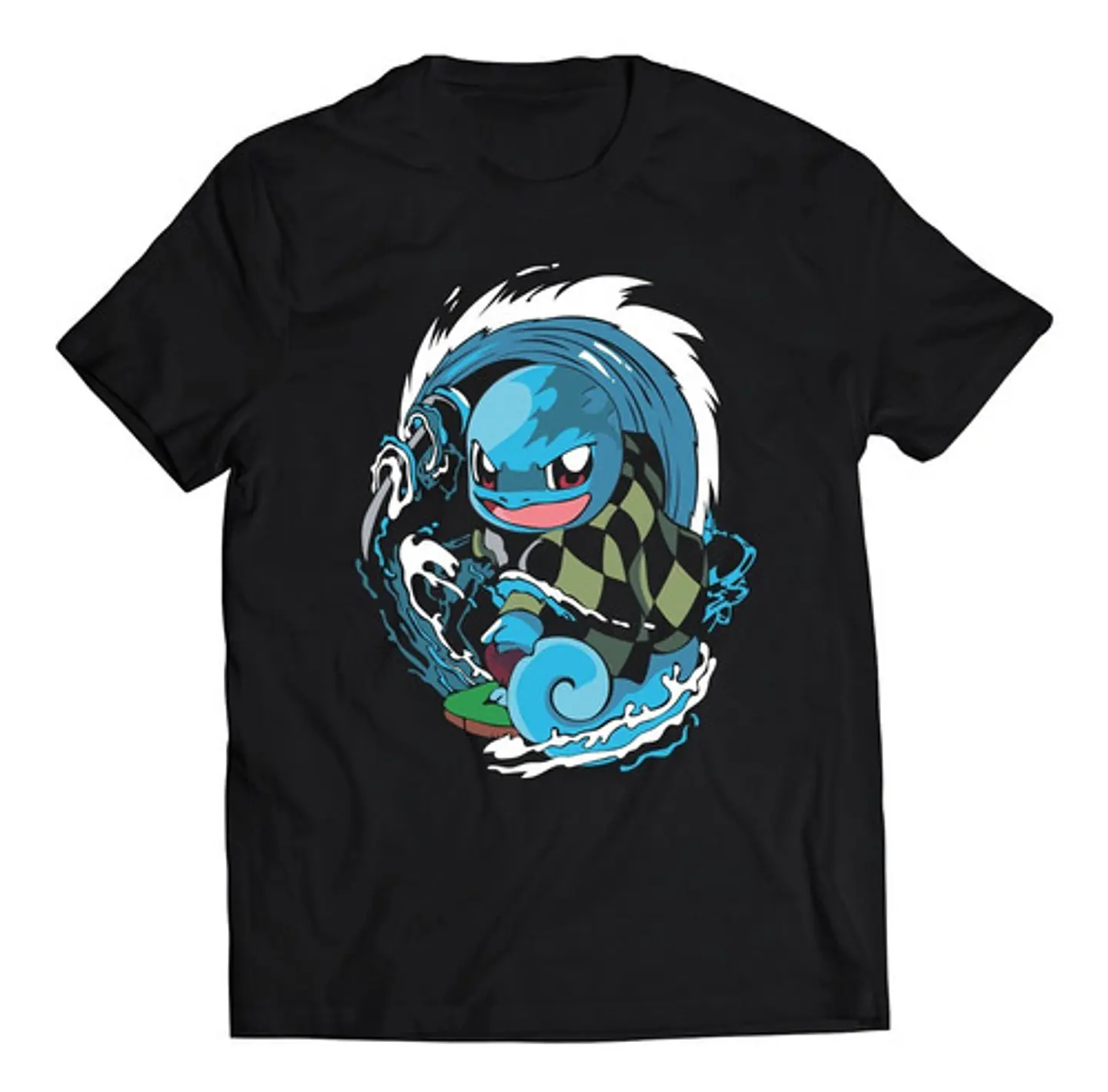 Polera Pokémon Squirtle Demon Slayer | Ropa Gamer 1