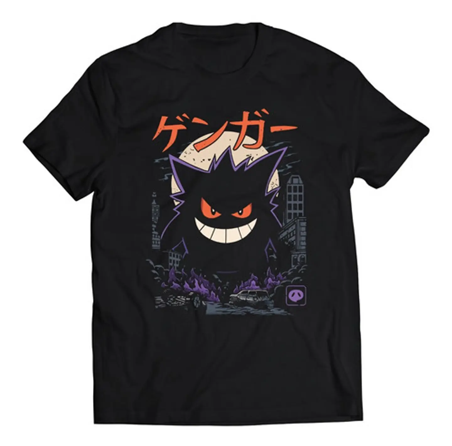 Polera Pokémon Gengar City | Ropa Gamer 1