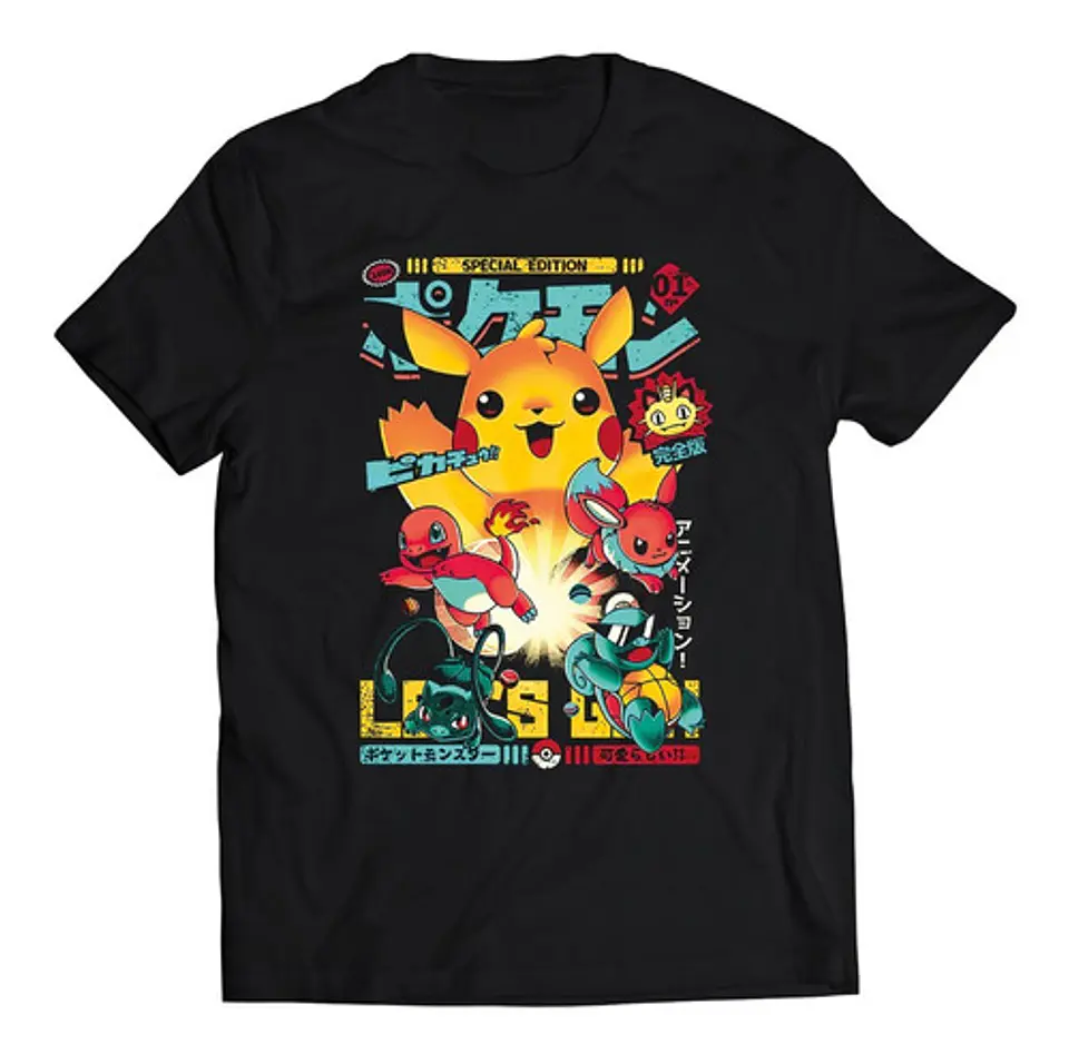 Polera Pokémon Special Edition | Ropa Gamer 1