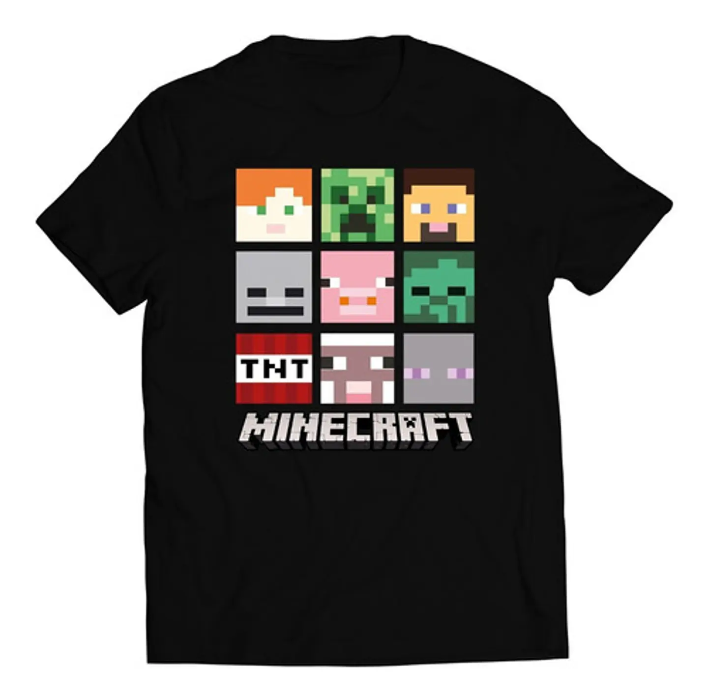 Polera Minecraft - Personajes | Ropa Gamer 1