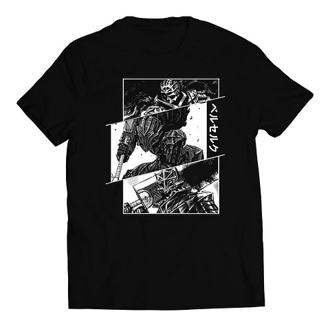 Polera Berserk Bw | Anime Japonés