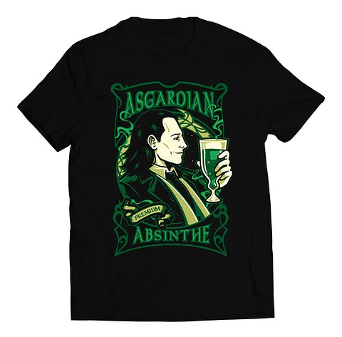 Polera Marvel Loki - Absenta | Estilo Exclusivo