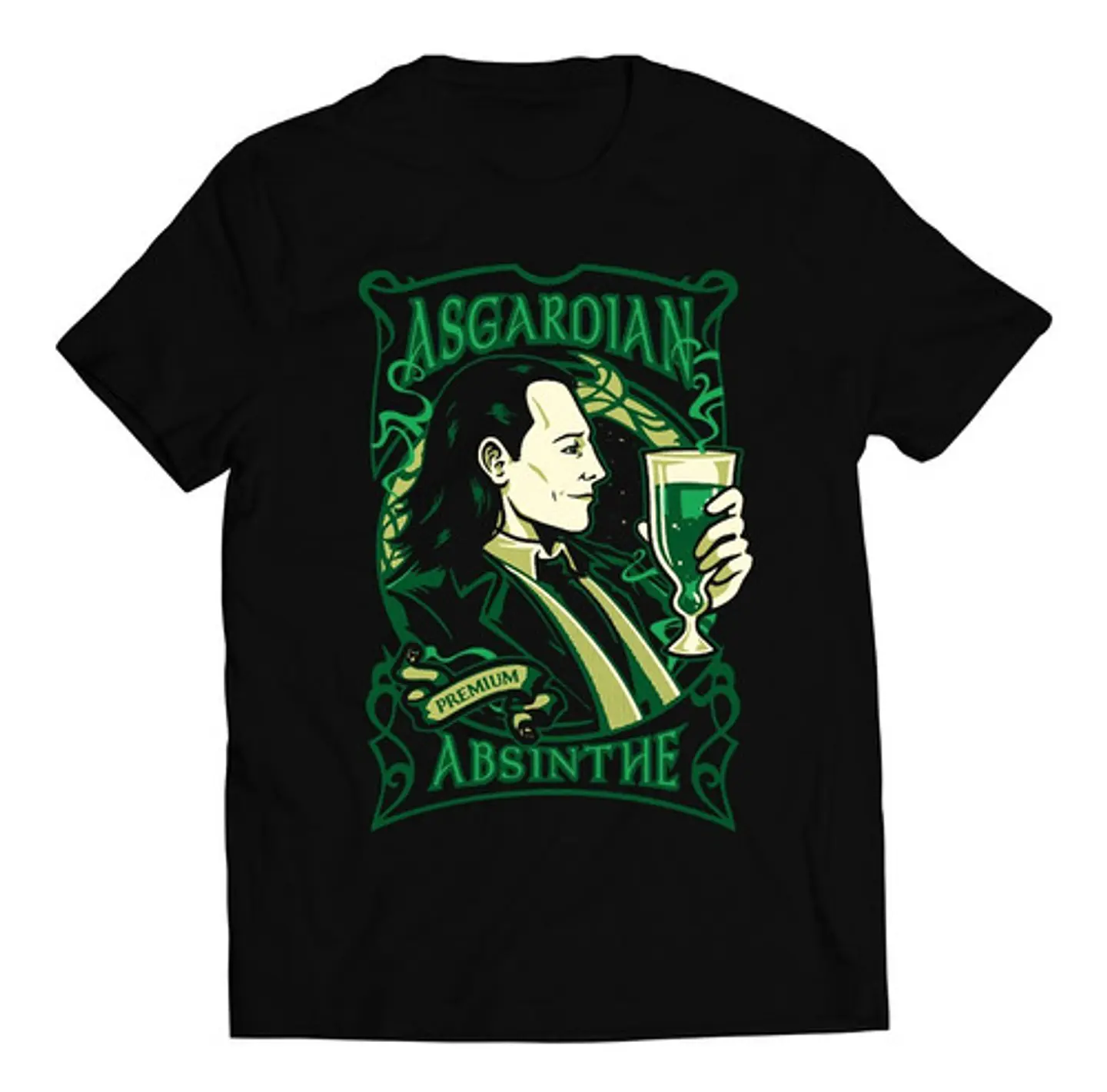 Polera Marvel Loki - Absenta | Estilo Exclusivo 1