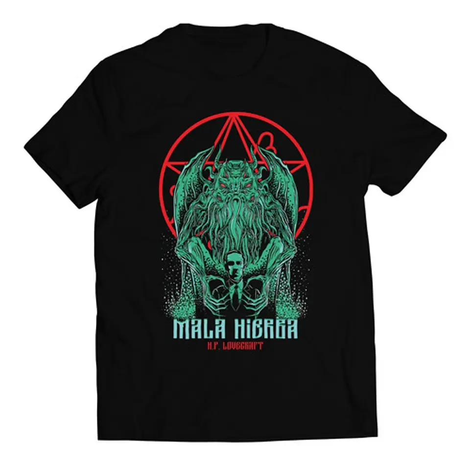 Polera Hp Lovecraft - Mala Hierba | Estilo Exclusivo 1