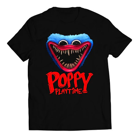 Polera Poppy Playtime Huggy Wuggy 5 | Ropa Gamer
