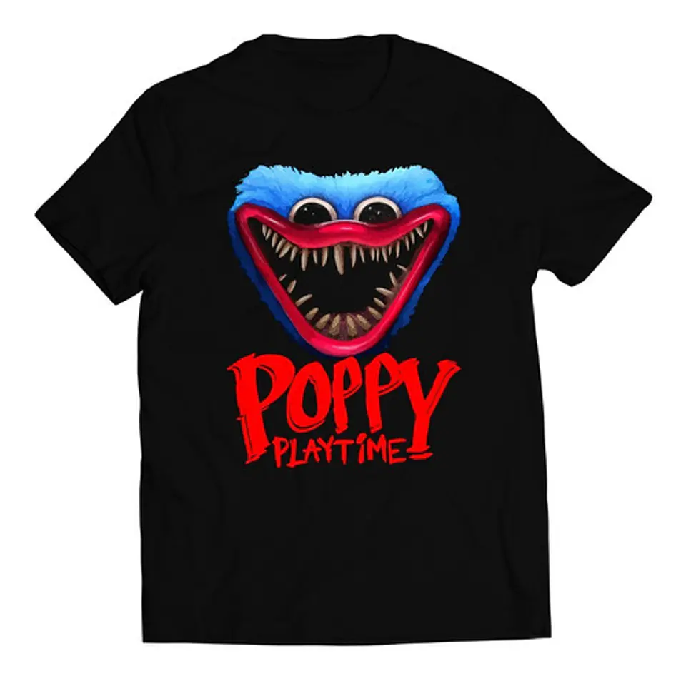 Polera Poppy Playtime Huggy Wuggy 5 | Ropa Gamer 1