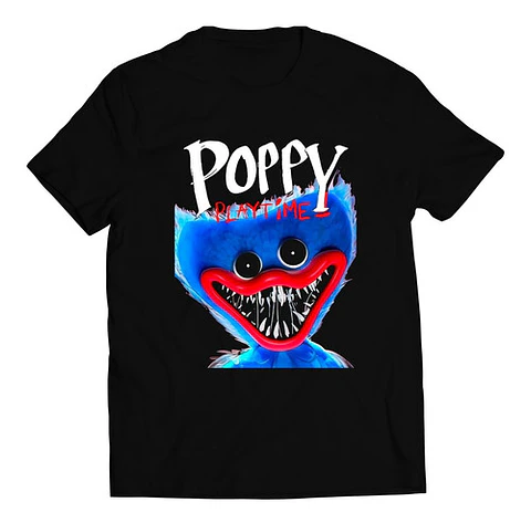 Polera Poppy Playtime Huggy Wuggy 6 | Ropa Gamer