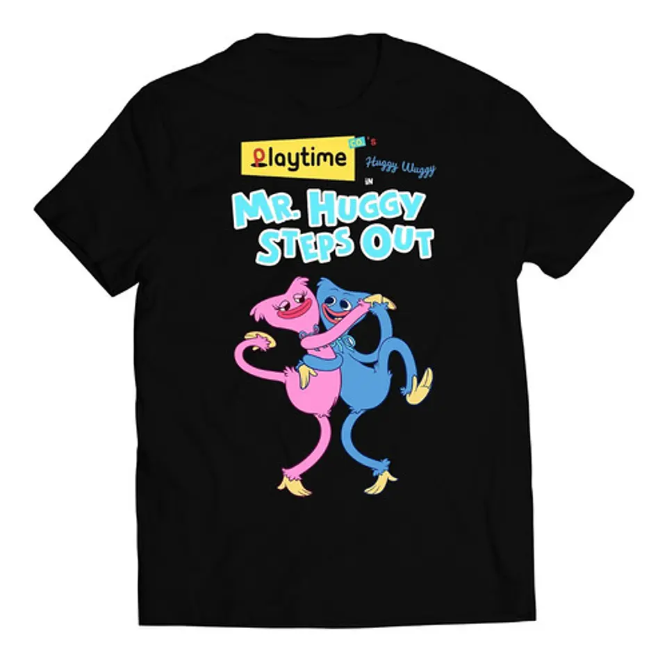 Polera Poppy Playtime Huggy Wuggy 8 | Ropa Gamer 1