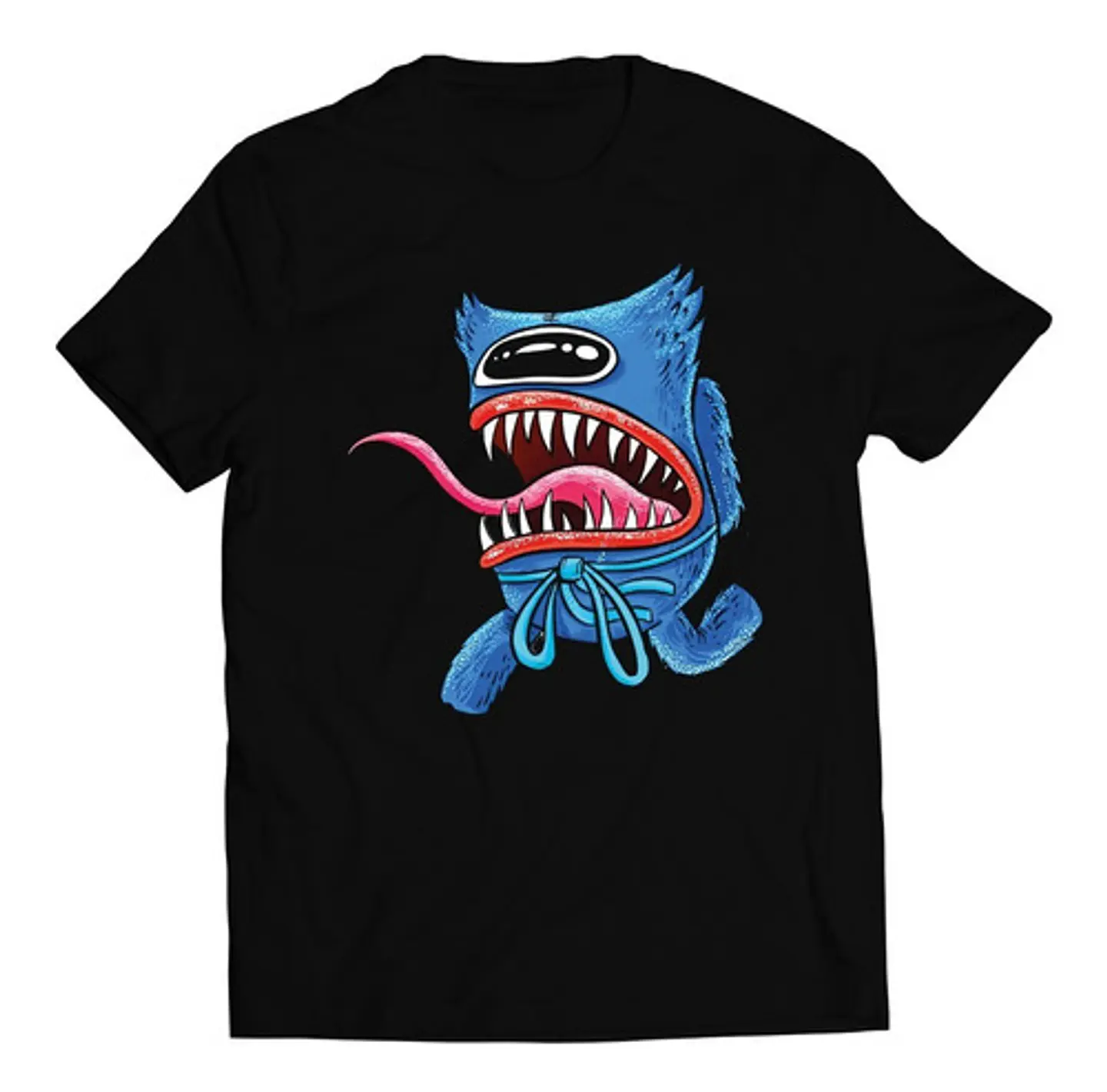 Polera Poppy Playtime Huggy Wuggy Estilo Among Us | Ropa Gamer 1
