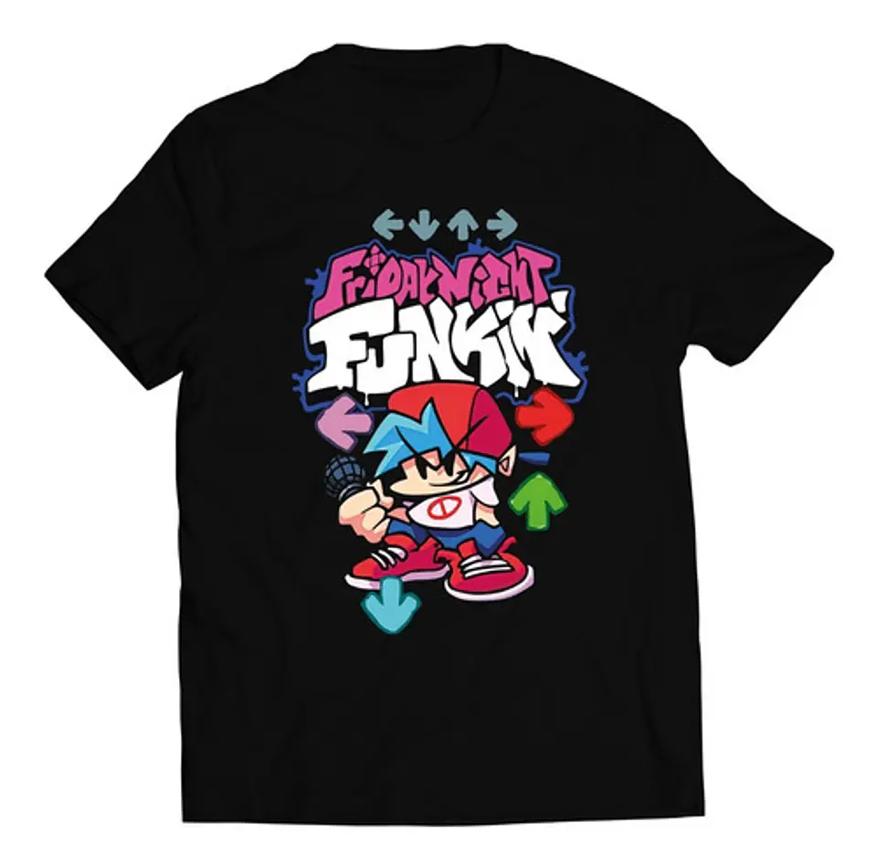 Polera Friday Night Funkin' Flechas | Ropa Gamer 1