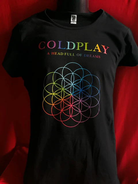 Polera Coldplay - A Head Full Of Dreams | Indie Rock