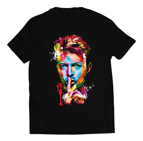 Polera David Bowie - Hush Solo Rostro | Rock