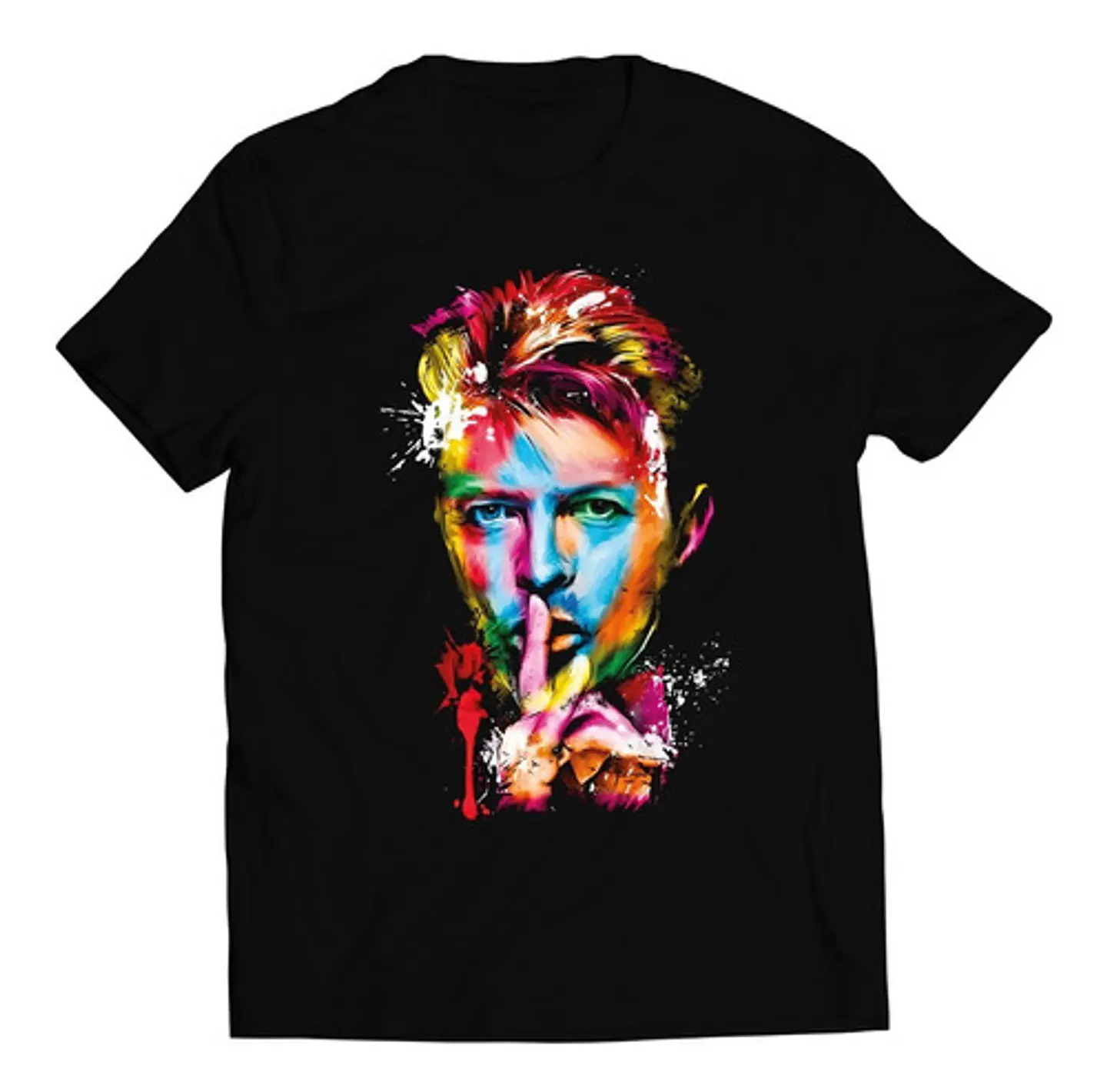 Polera David Bowie - Hush Solo Rostro | Rock 1