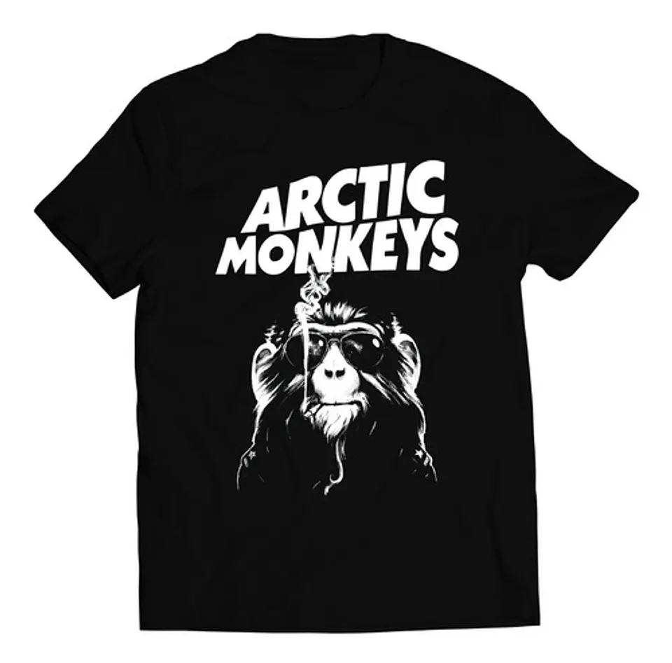 Polera Arctic Monkeys - Smoking Monkey | Estilo Exclusivo 1