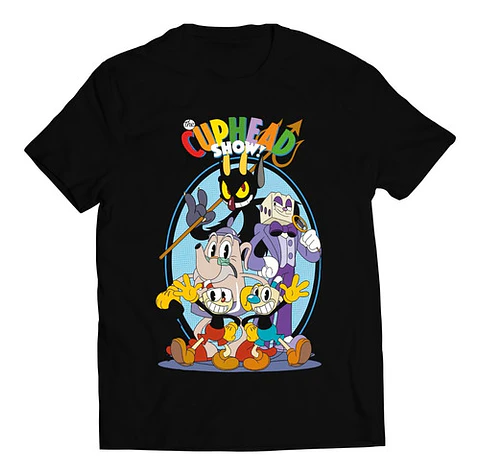 Polera Cuphead - The Cuphead Show | Ropa Gamer