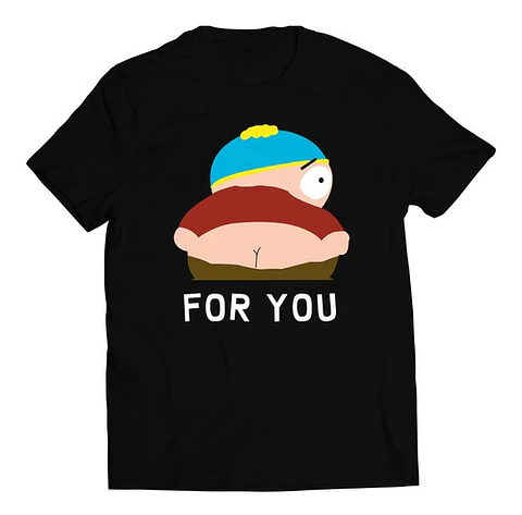 Polera Series South Park - Cartman, For You | Estilo Exclusivo
