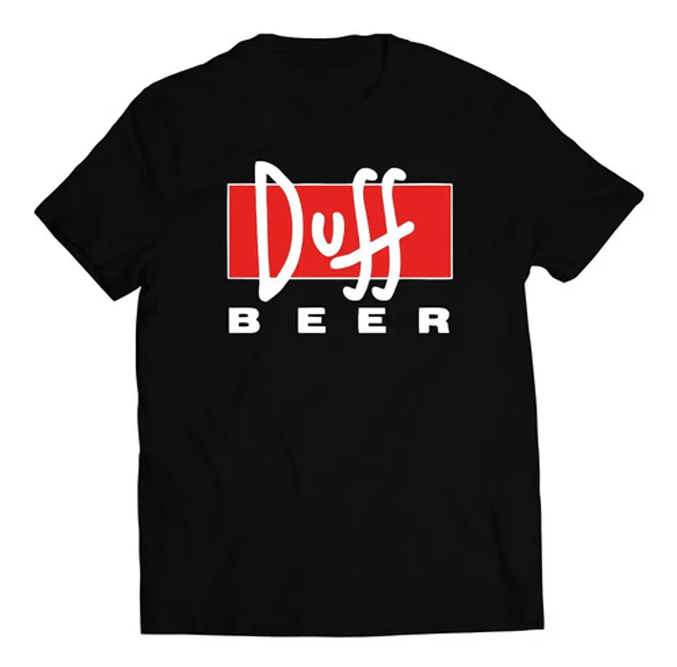 Polera Cerveza Los Simpsons - Duff Beer | Estilo Exclusivo 1