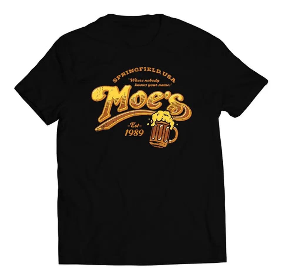 Polera Cerveza Los Simpsons - Moe's | Estilo Exclusivo 1