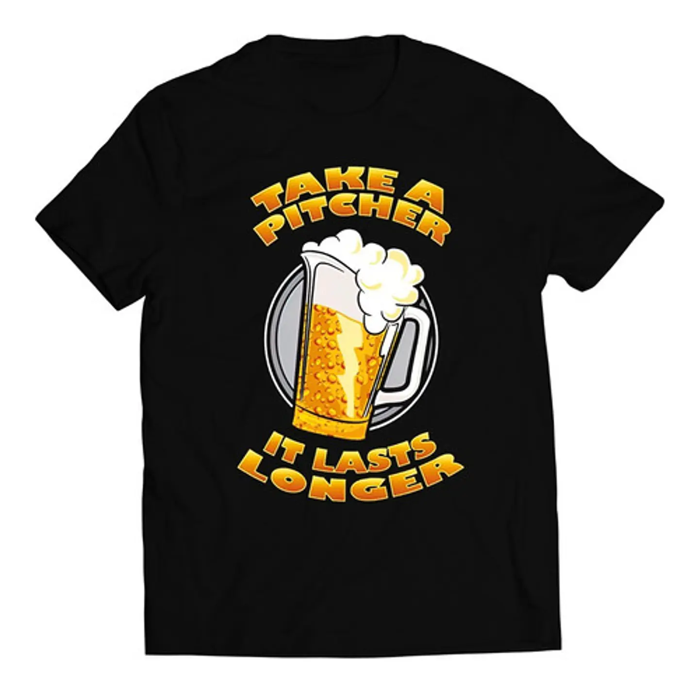 Polera Cerveza - Take A Pitcher It Lasts Longer | Estilo Exclusivo 1