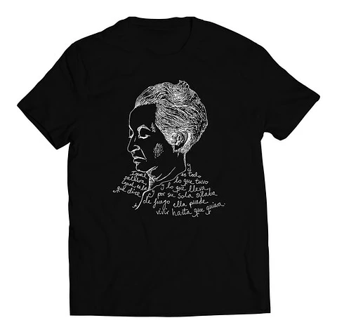 Polera Autores - Gabriela Mistral | Estilo Exclusivo